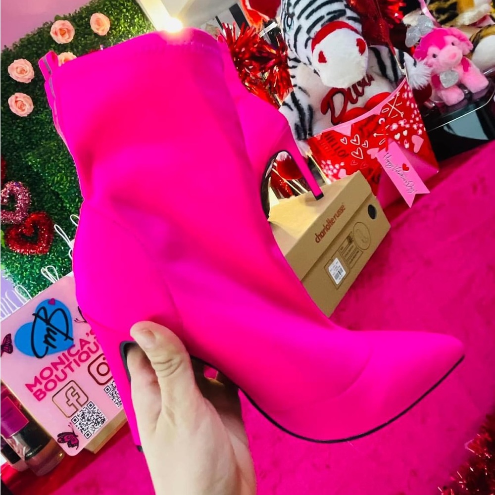 Pink Boots